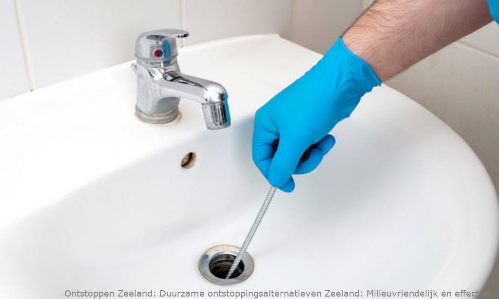 Duurzame ontstoppingsalternatieven Zeeland: Milieuvriendelijk