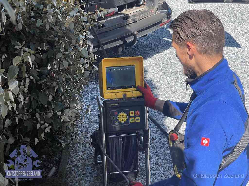 Rioolinspectie met camera in Zeeland